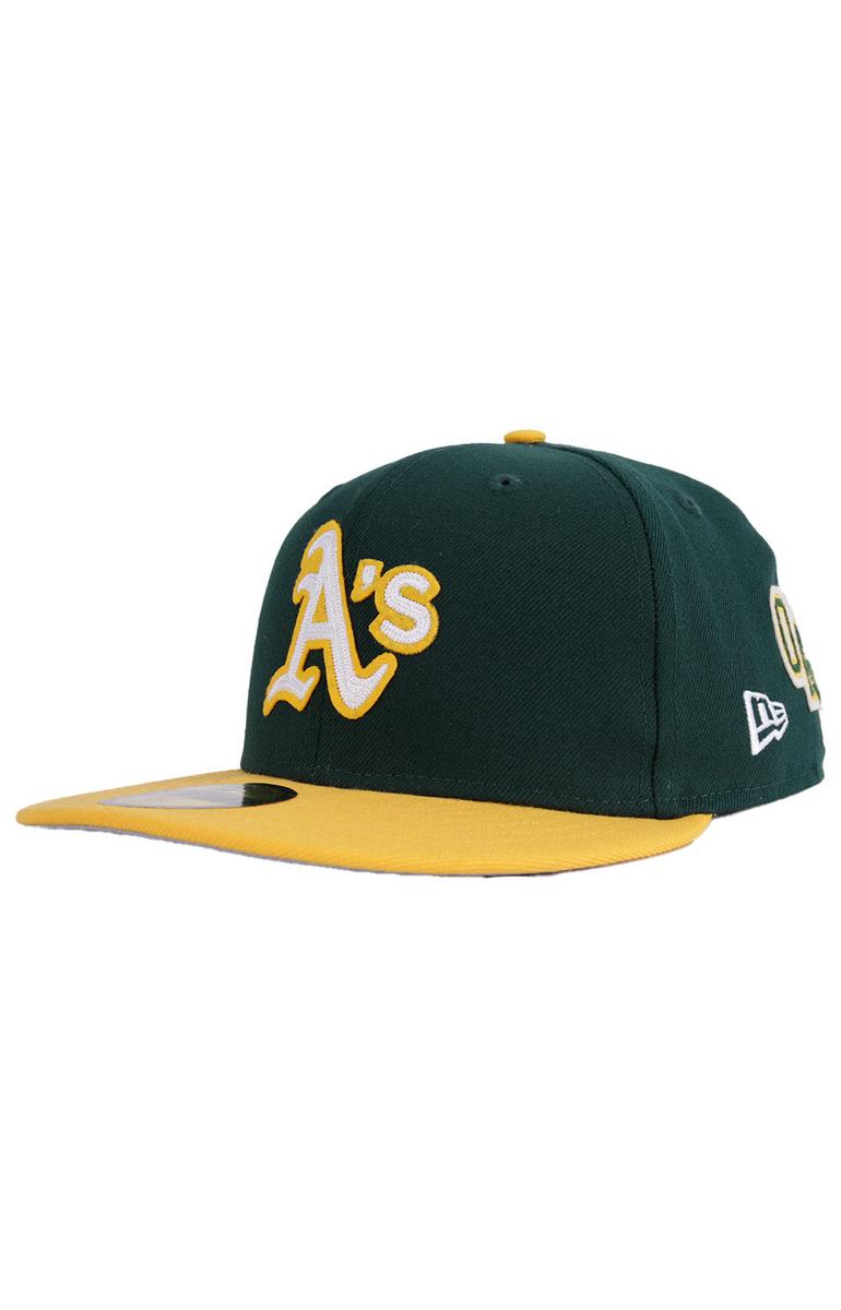 New Era's Oakland Athletics 59FIFTY Letterman Fitted Cap - Show Your Team Pride!
