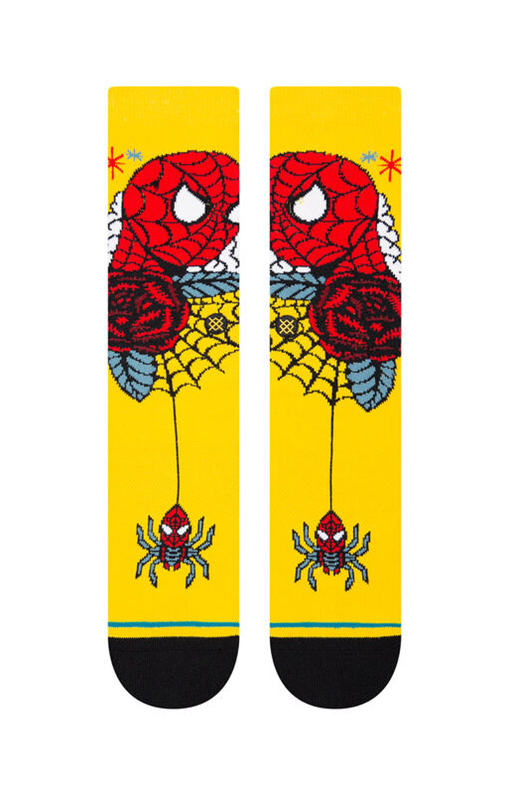 Stance's Super Cool Spidey Snz Yellow Socks