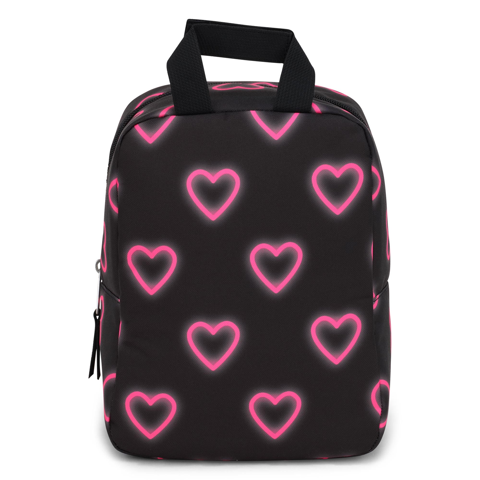 Big Break Happy Hearts Black 8L Lunch Bag - Your Ultimate Lunch Companion