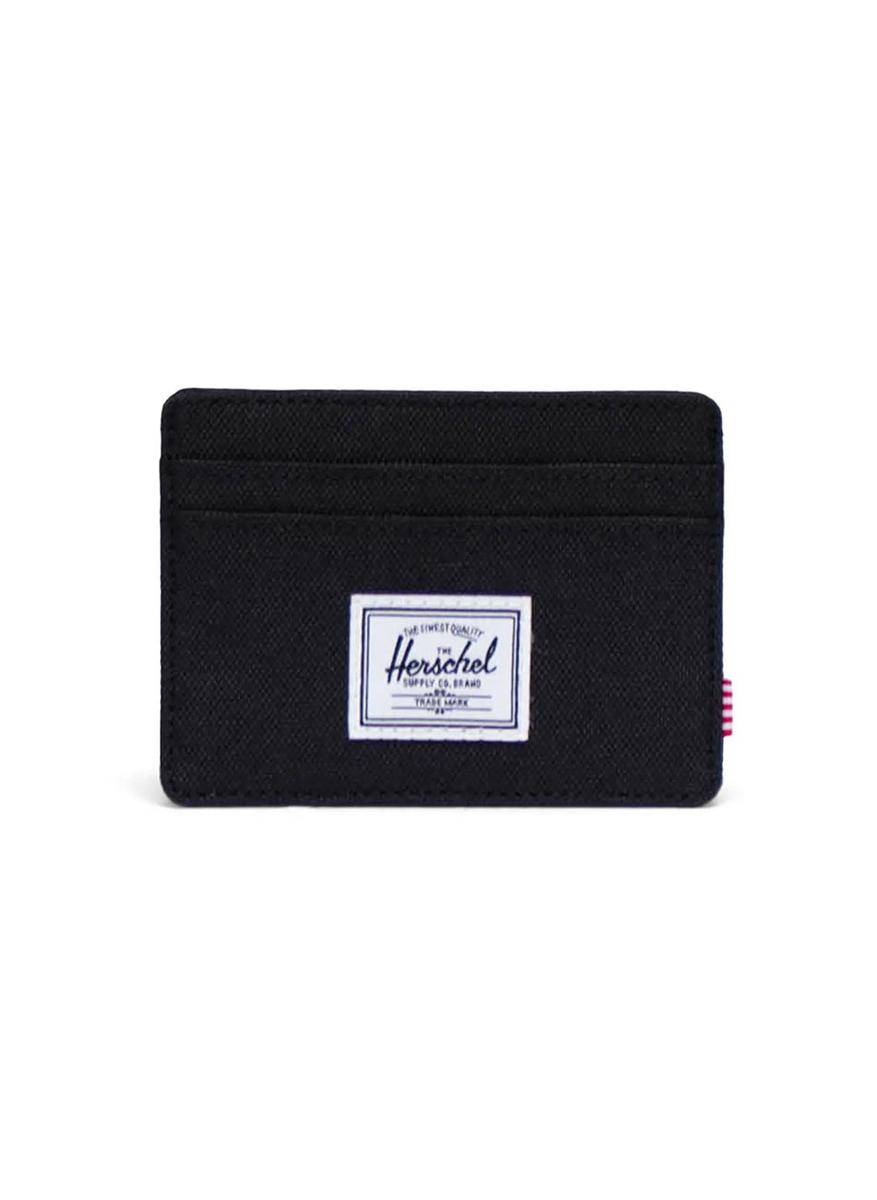 Herschel's Stunning Eco-Friendly Charlie Card Holder Wallet in Sleek Black