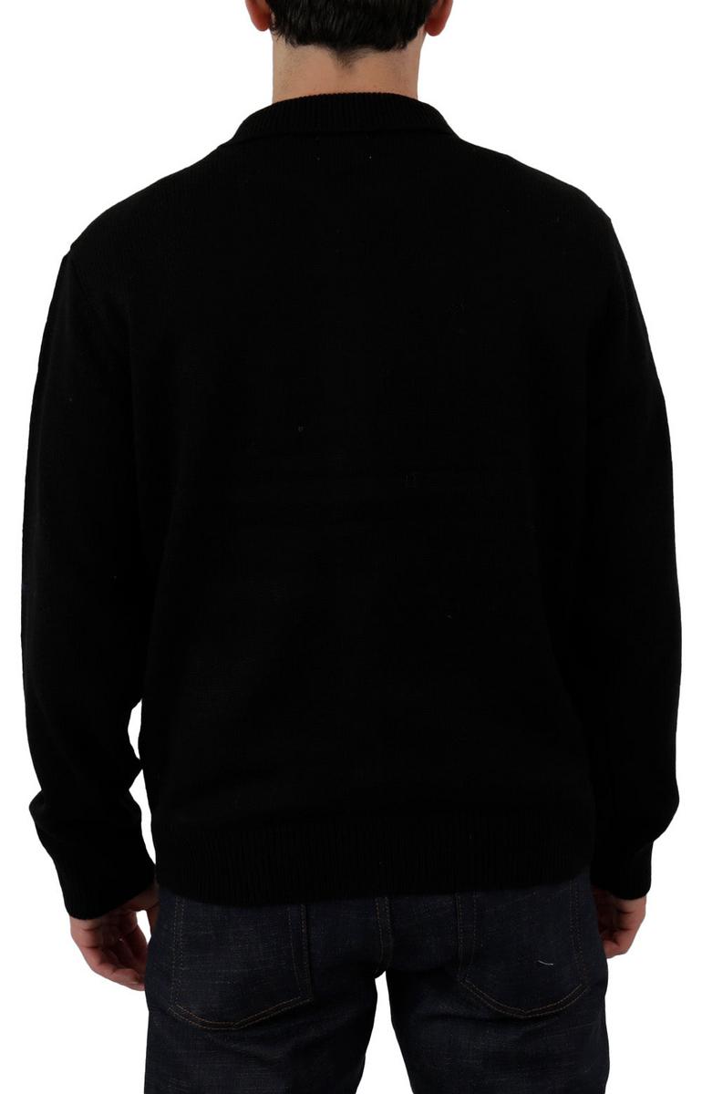 Stylish Black Multi Verdugo Cardigan - A Must - Have!
