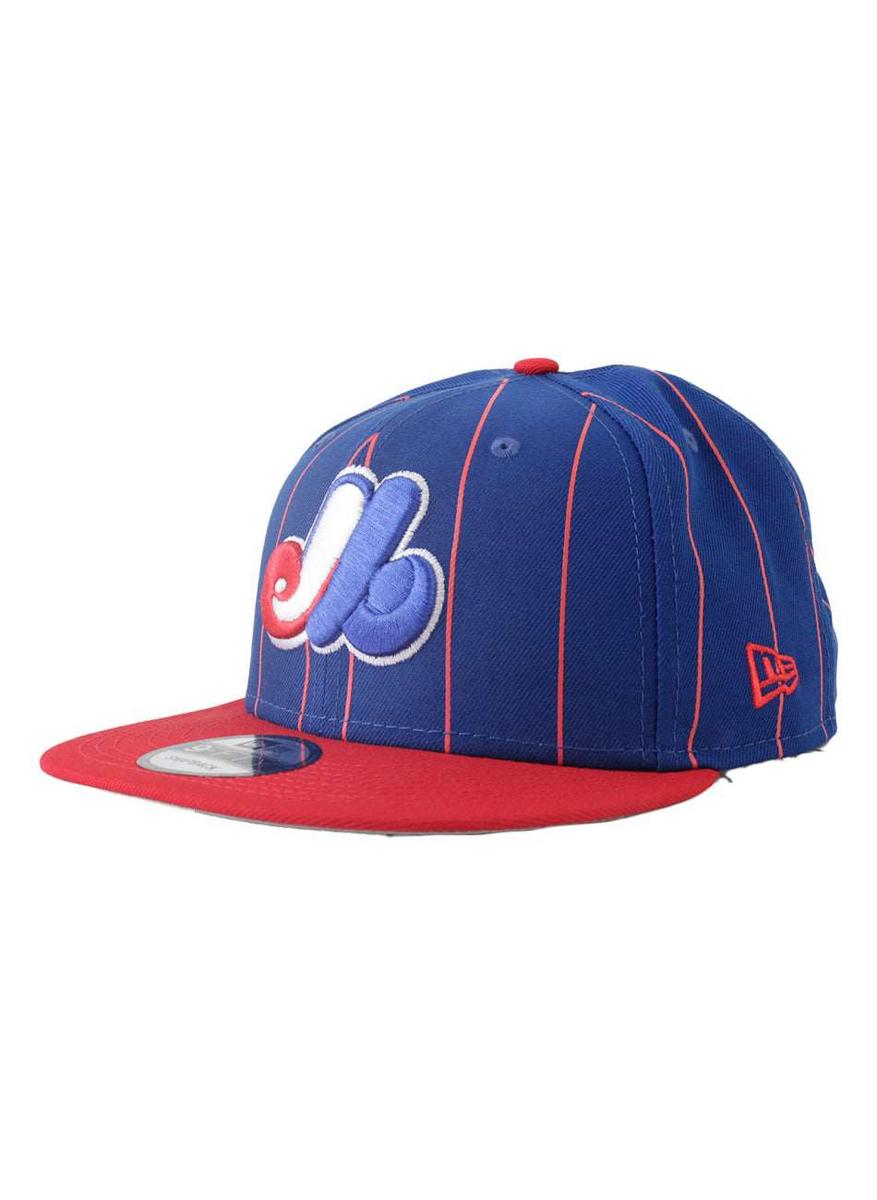 Montreal Expos Retro Pinstripe Snapback Cap by New Era