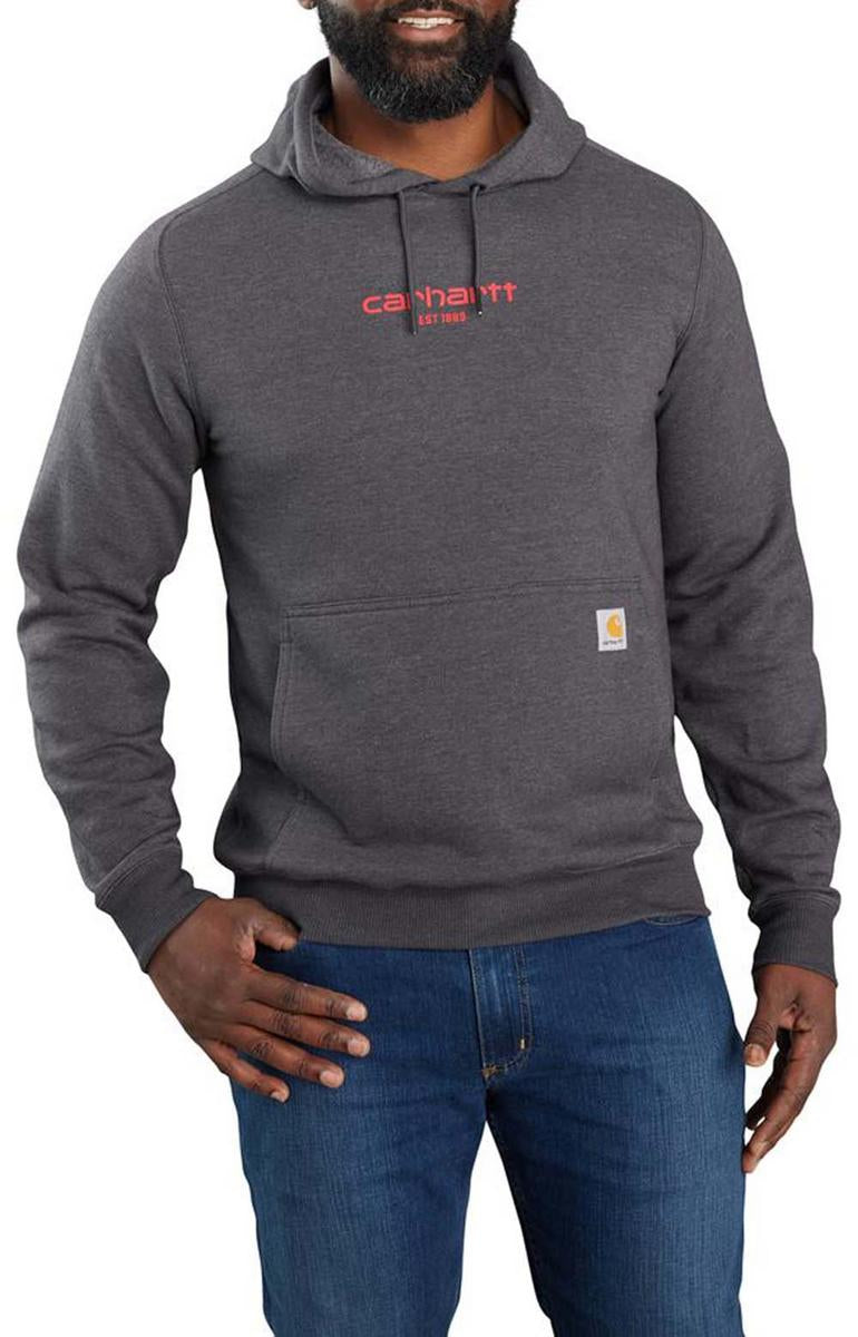 Carhartt Force Relaxed Fit Lightweight Graphic Sweatshirt - Carbon Heather