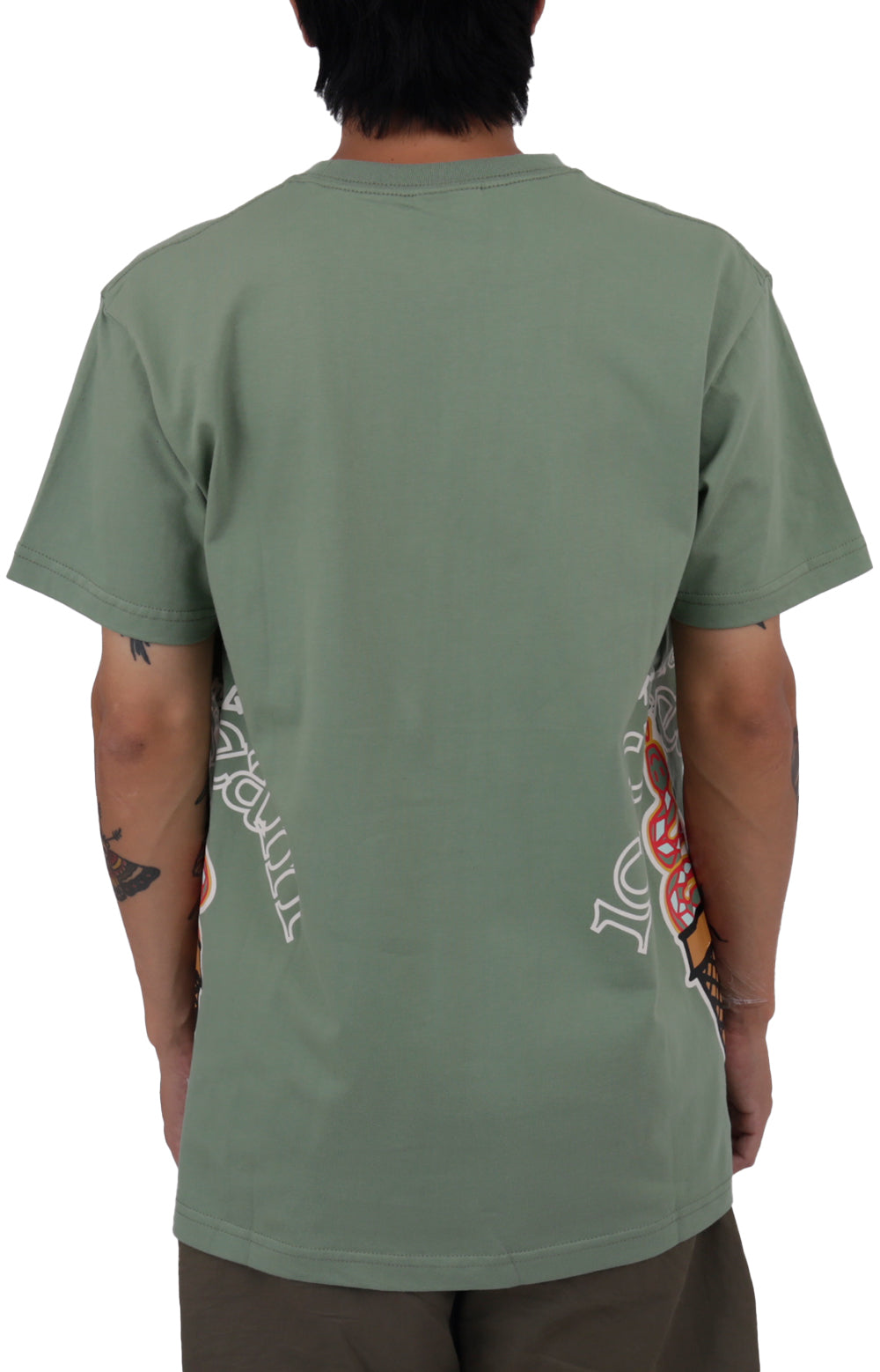 Stunning Zorlac SS Knit T-Shirt in Hedge Green