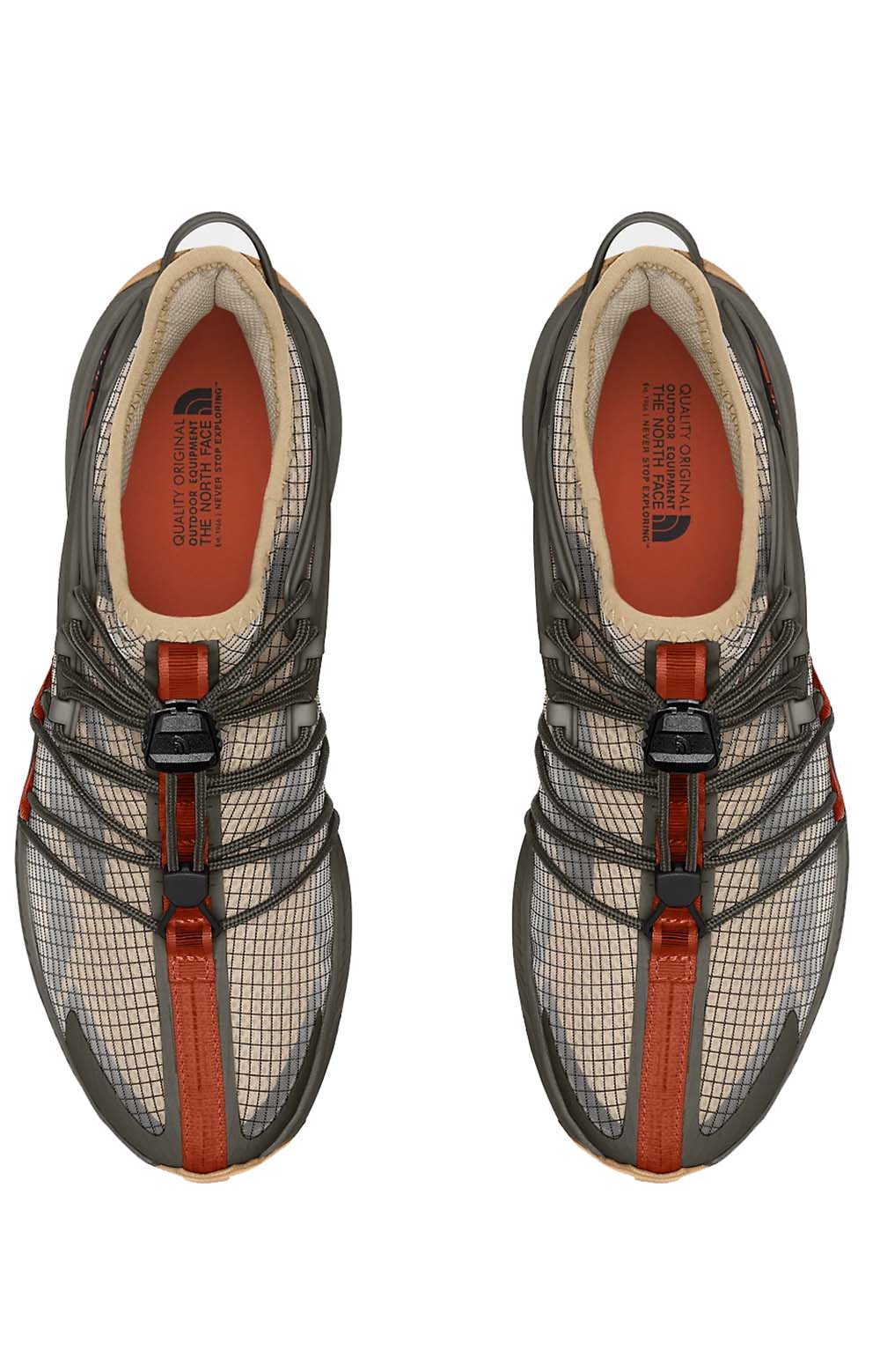 Oxeye Tech Shoes - Stone/New Taupe Green by The North Face: Gear Up for Adventure!
