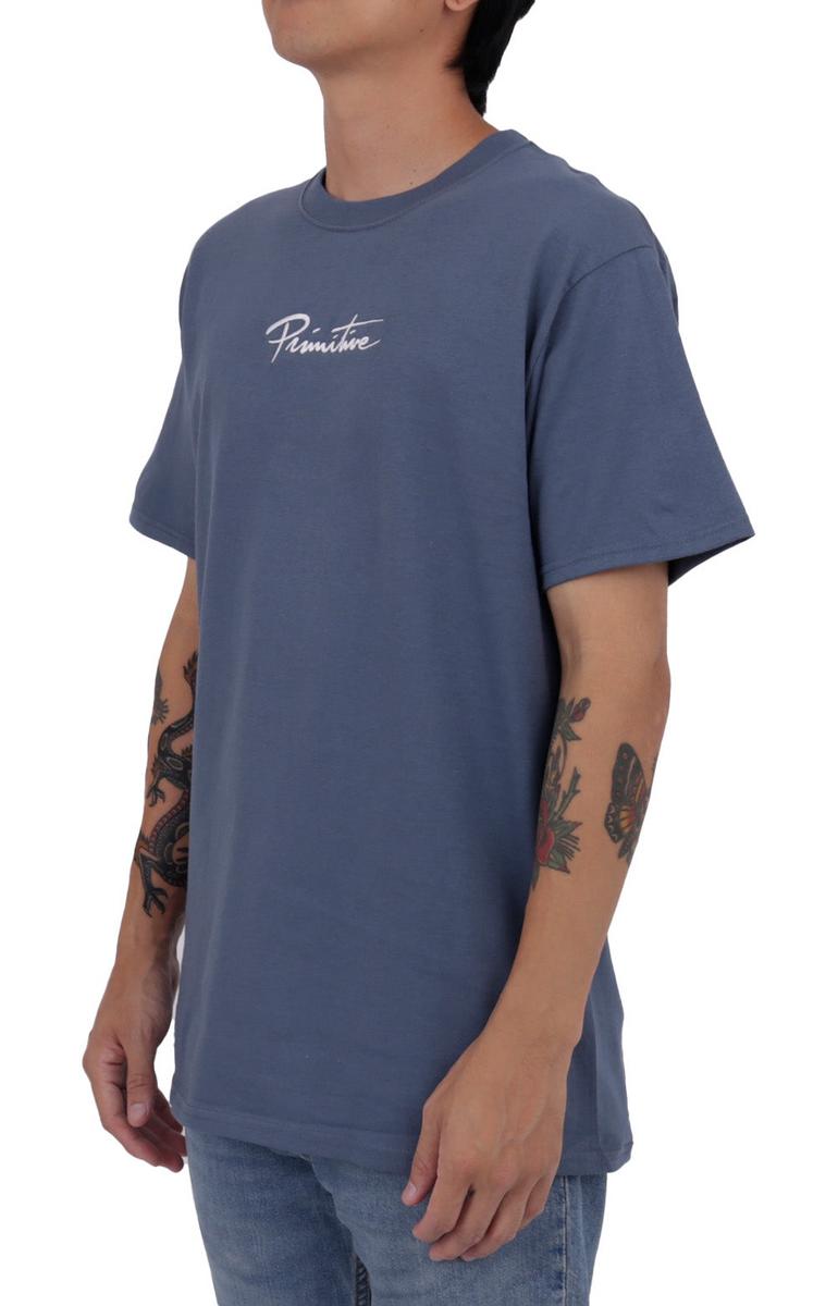 Don't Miss! Primitive x My Hero Academia Shoto Todoroki Graphic Tee in Slate