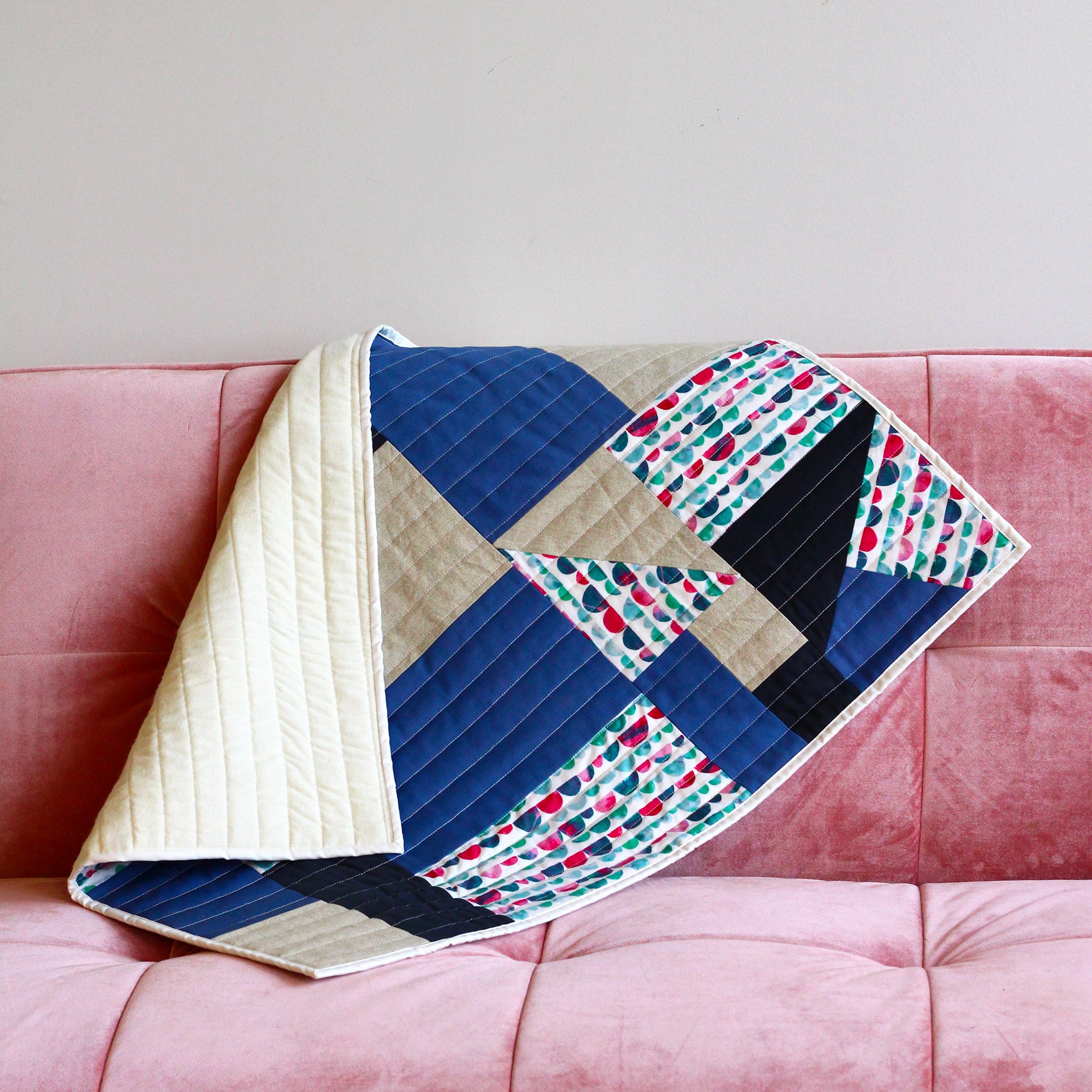 Unleash Your Creativity with Our DIY Baby Comforter Quilt Kit in Gorgeous Green!