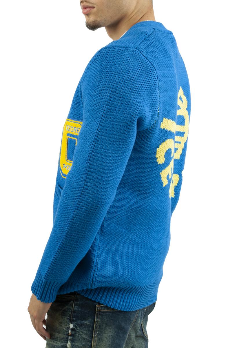 ICECREAM Bishop Knit Sweater: Collegiate Coziness