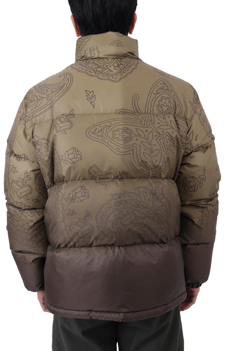 Stunning Paisley Patterned Butterfly Puffer Jacket - A Must - Have!