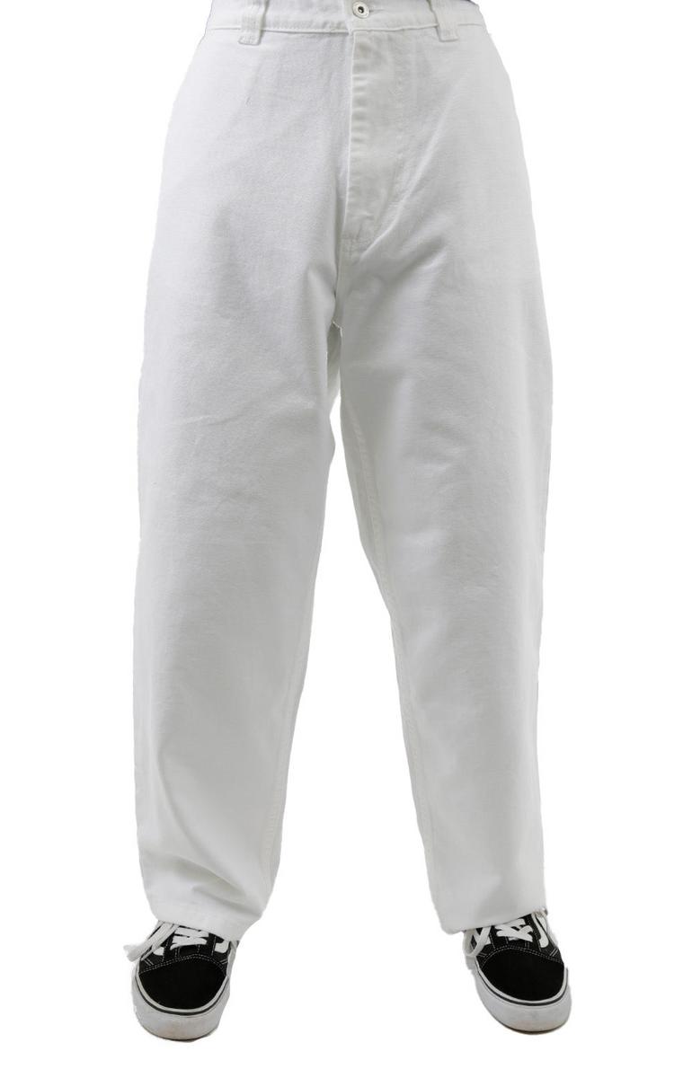 Polar Skate Co. Big Boy White Work Trousers - Fashionably Functional