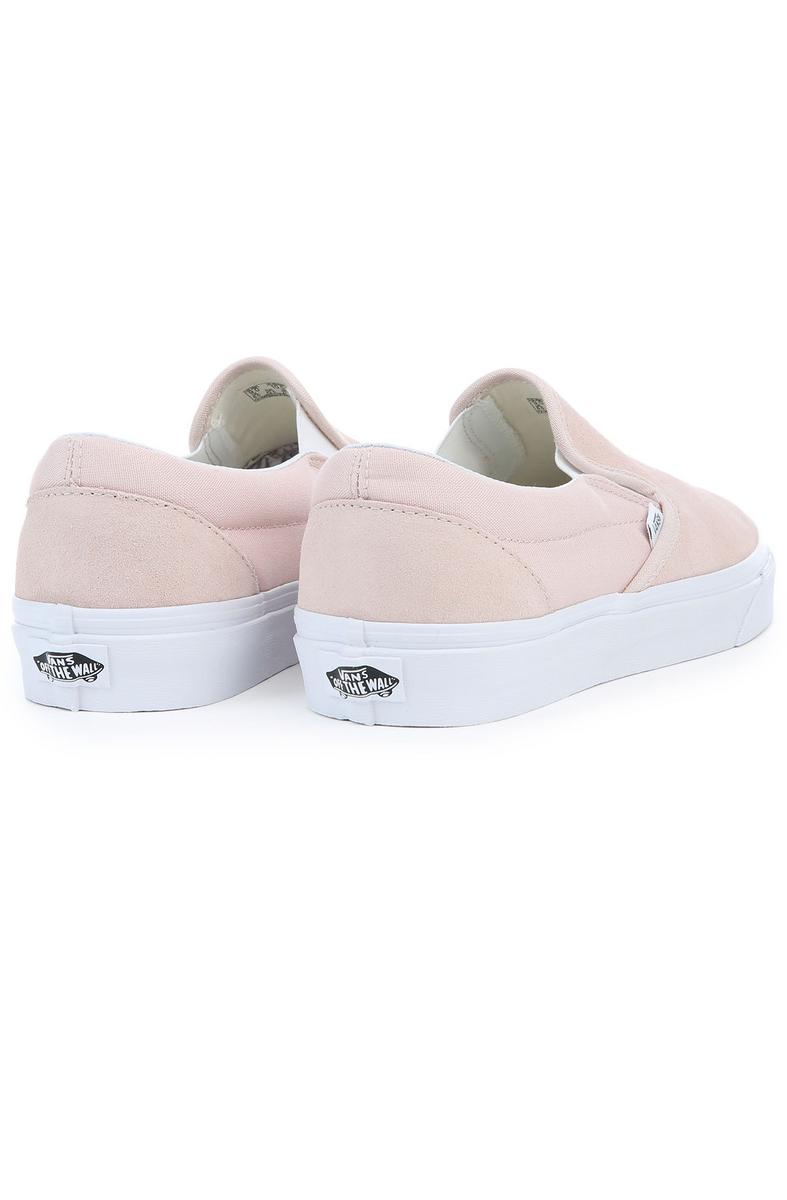 VANS (8F7OT1) Sepia Rose Classic Slip-On Suede Shoes - Irresistible Style!