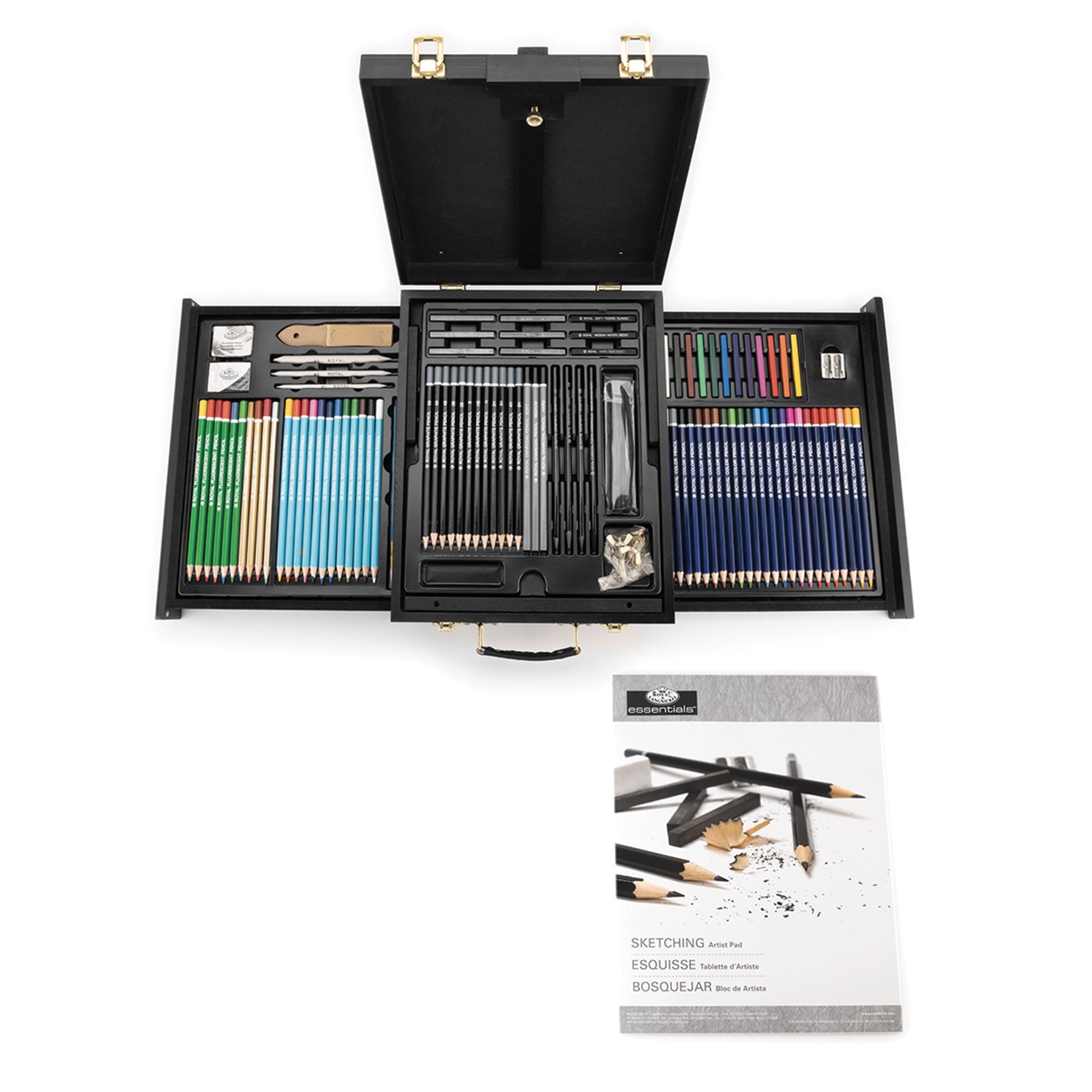 Black Series Ultimate 100-Piece Sketching and Drawing Kit