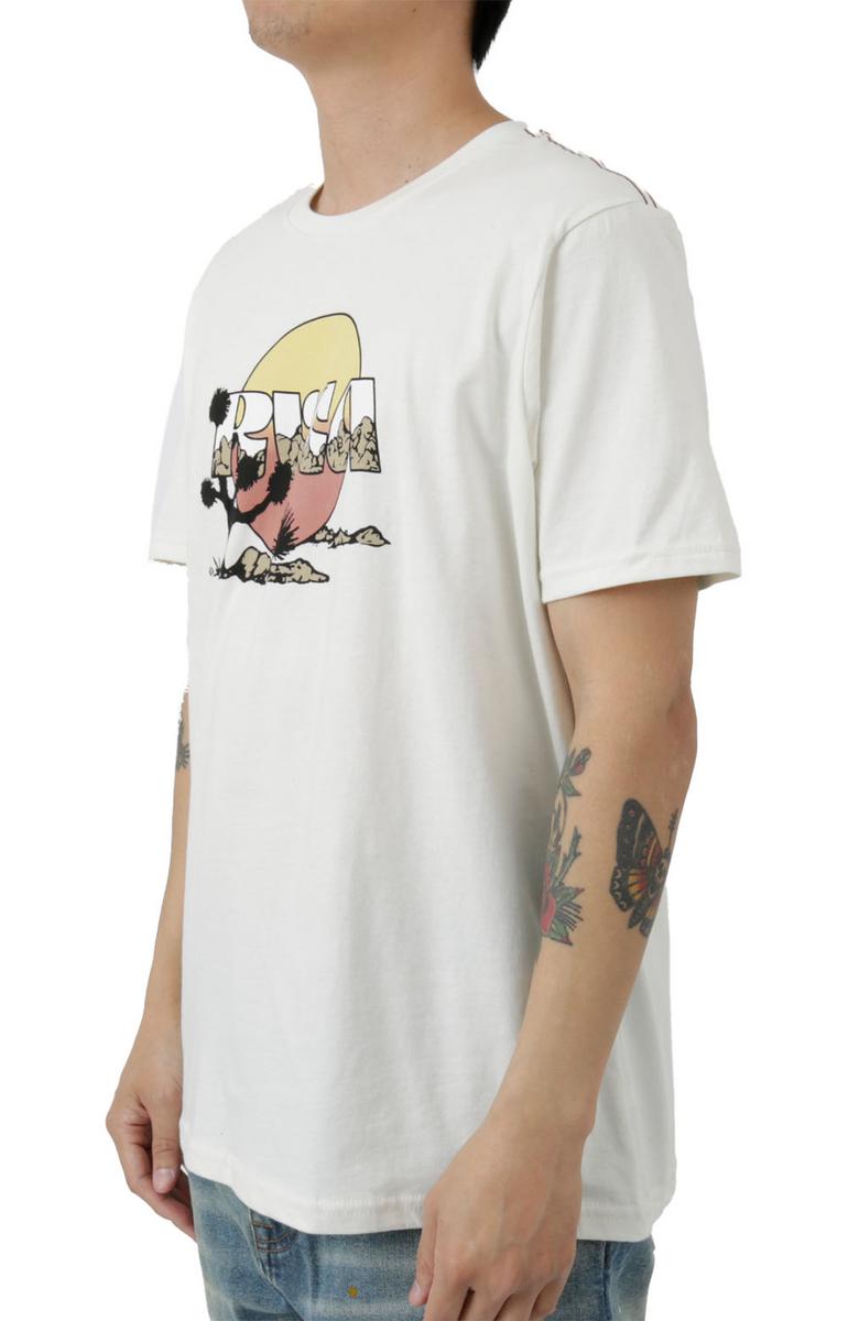 RVCA Jay Tree Desert Graphic Tee - Stunning Antique White