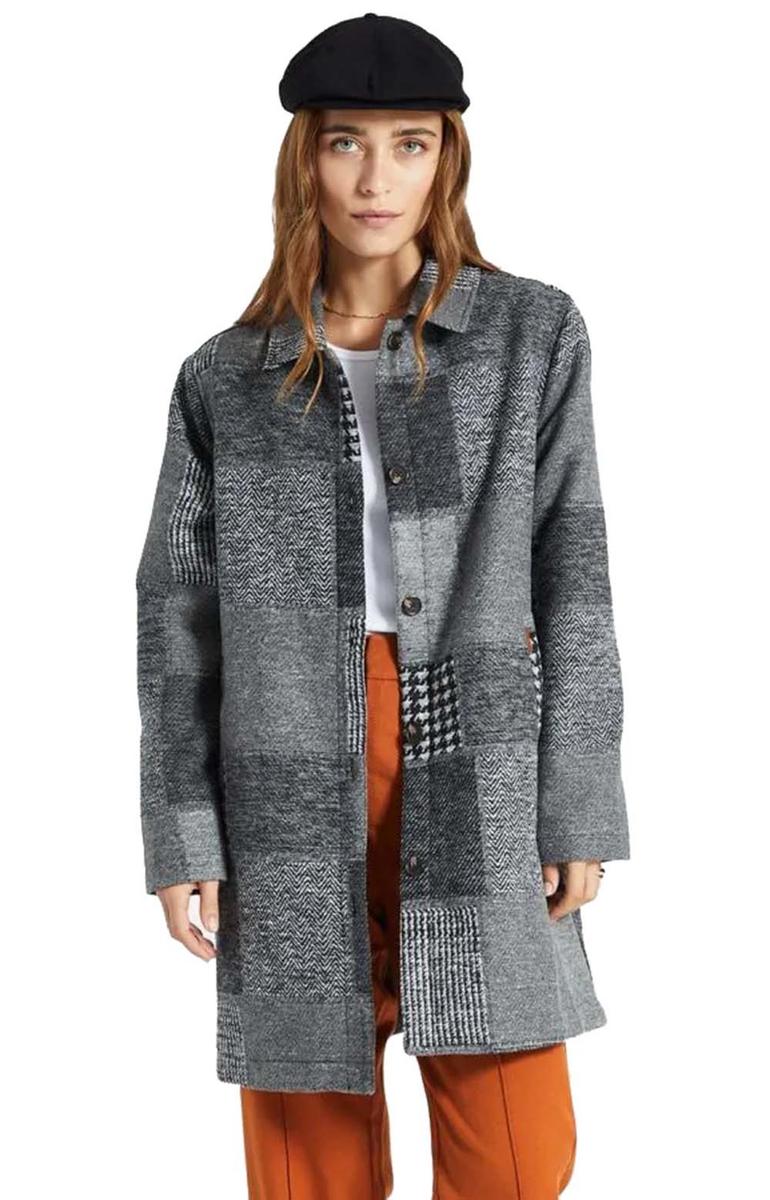 Brixton Women's Charcoal Swindon Coat - A Fashion Must-Have!