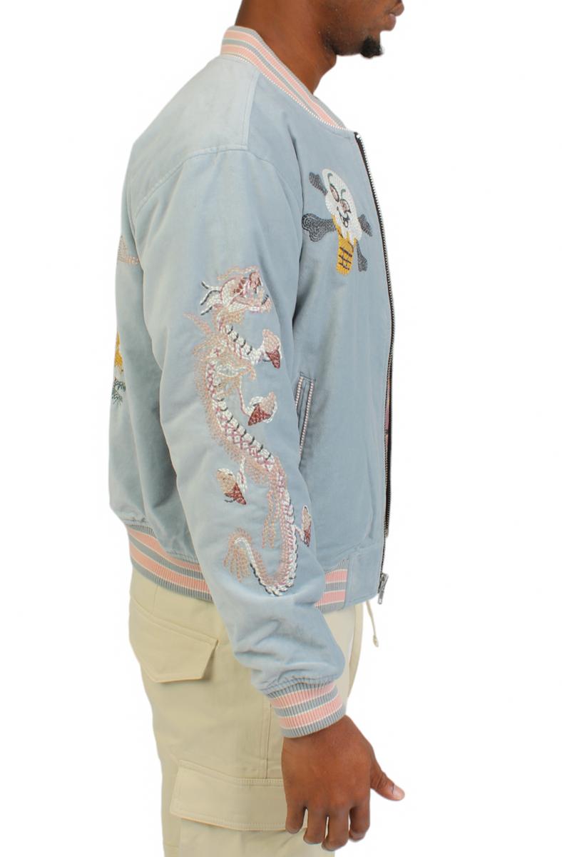 Skull Island Ice Cream Iconic Logo Bomber Jacket