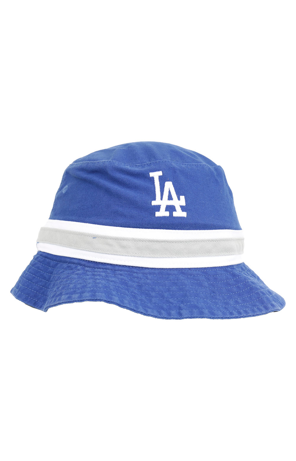 Stunning LA Dodgers Cobalt Blue Striped Bucket Hat