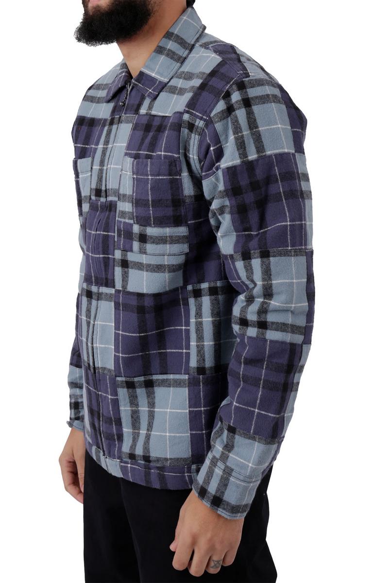Curtis Leaf Multi Plaid Flannel Shirt Jacket - A Fashion Statement