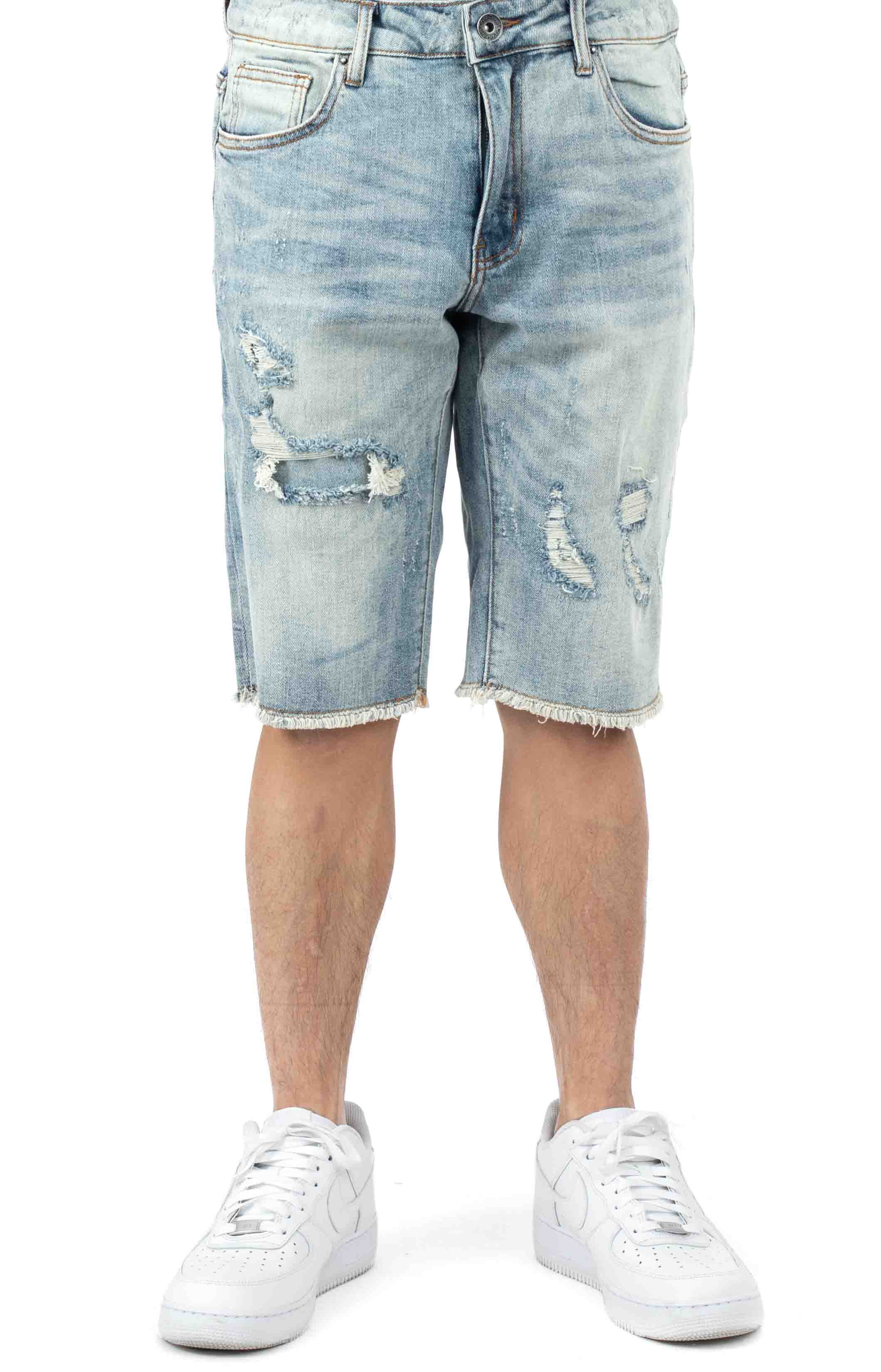Crysp Denim's Asher Shorts - Stunning Light Wash!