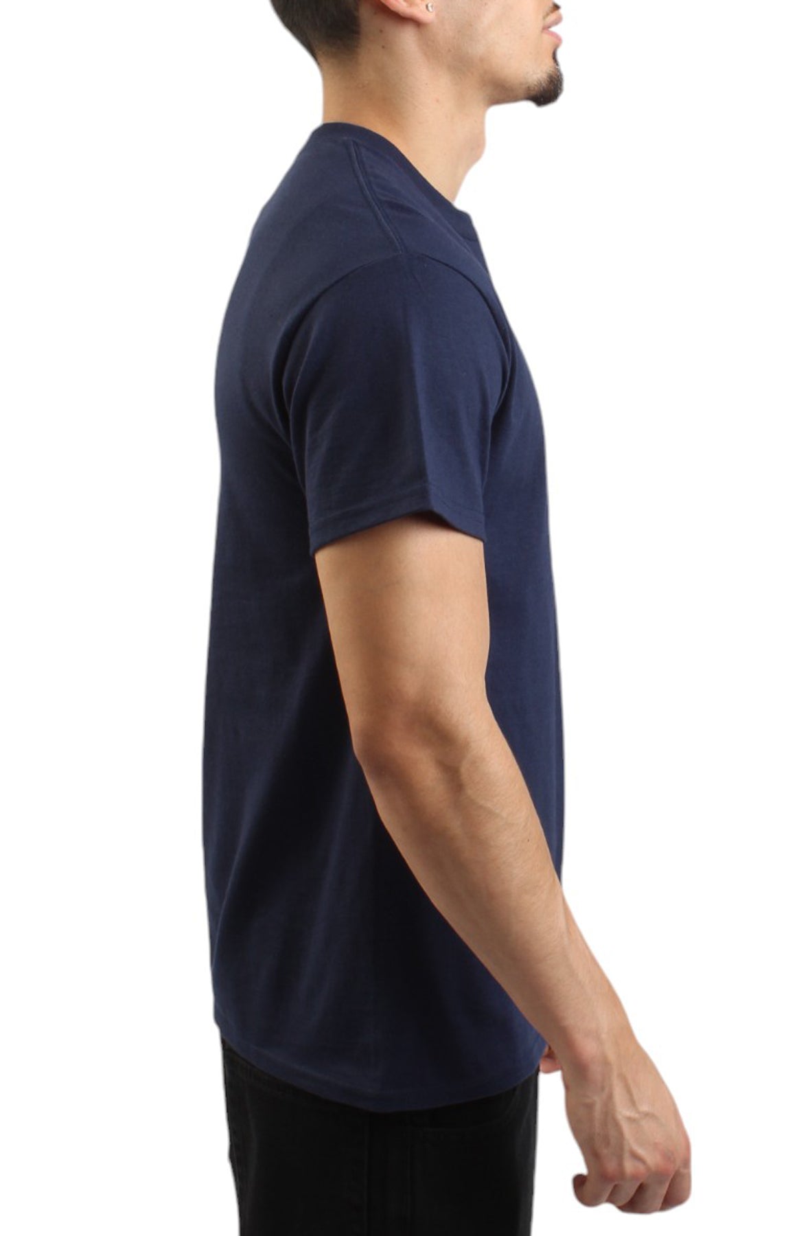 Ben Davis Essential Black Pocket Tee