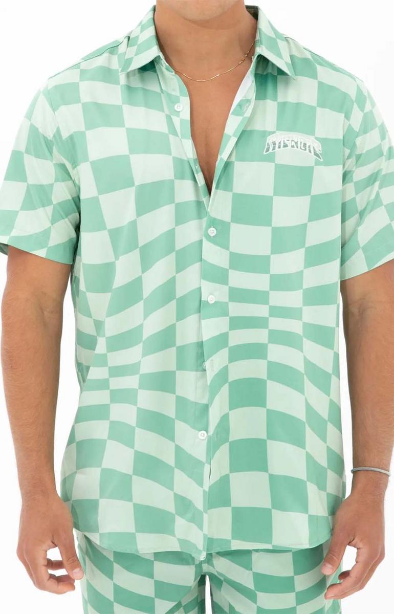 Stylish Plaid Button-Up Shirt by RIPNDIP - A Must-Have!