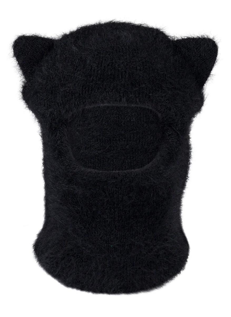 Irresistible Faux Mohair Kitty Ears Balaclava