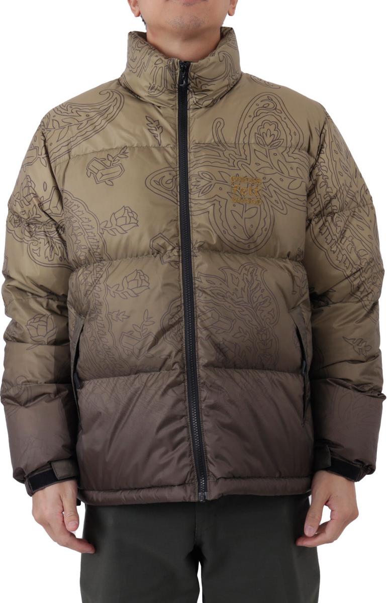 Stunning Paisley Patterned Butterfly Puffer Jacket - A Must - Have!