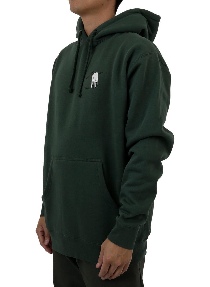 Stunning Nermali Graphic Hoodie in Alpine Green