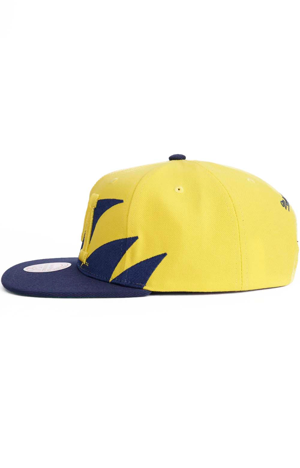 Mitchell & Ness NCAA Michigan Sharktooth Snap-Back Hat - Show Your Team Spirit!