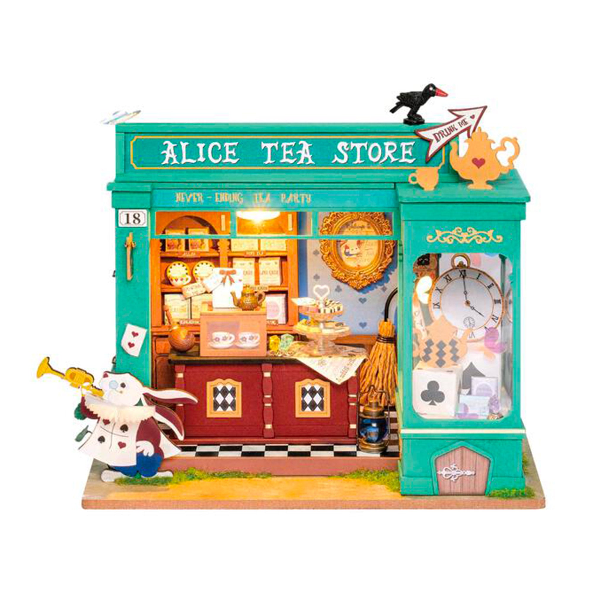 Enchanting DIY Mini House - Alice's Tea Store
