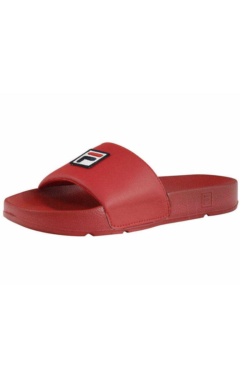 FILA's Stunning Scarlet Red Drifter F-Box Slides - Grab Yours Now!