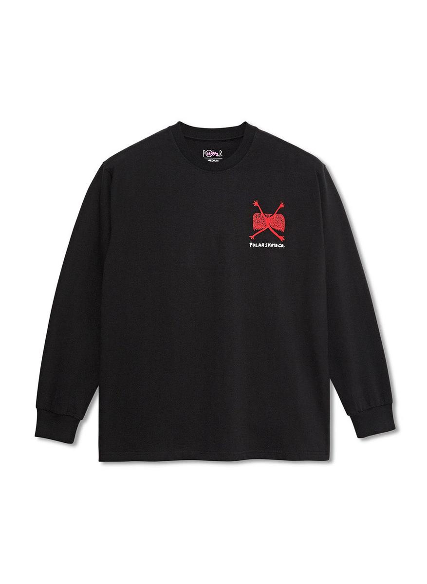 Polar Skate Co.'s New Age Black Long Sleeve Tee - A Must-Have!
