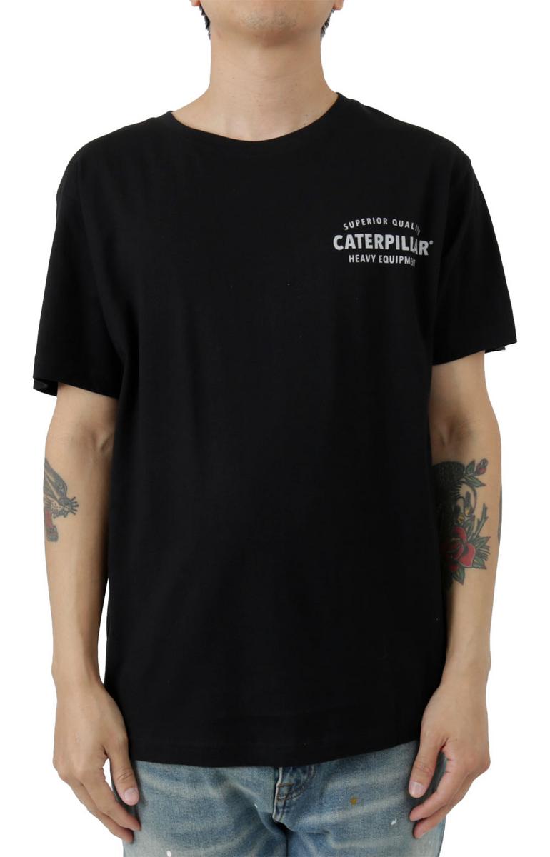 Caterpillar's Stunning Black Quality Trademark Tee