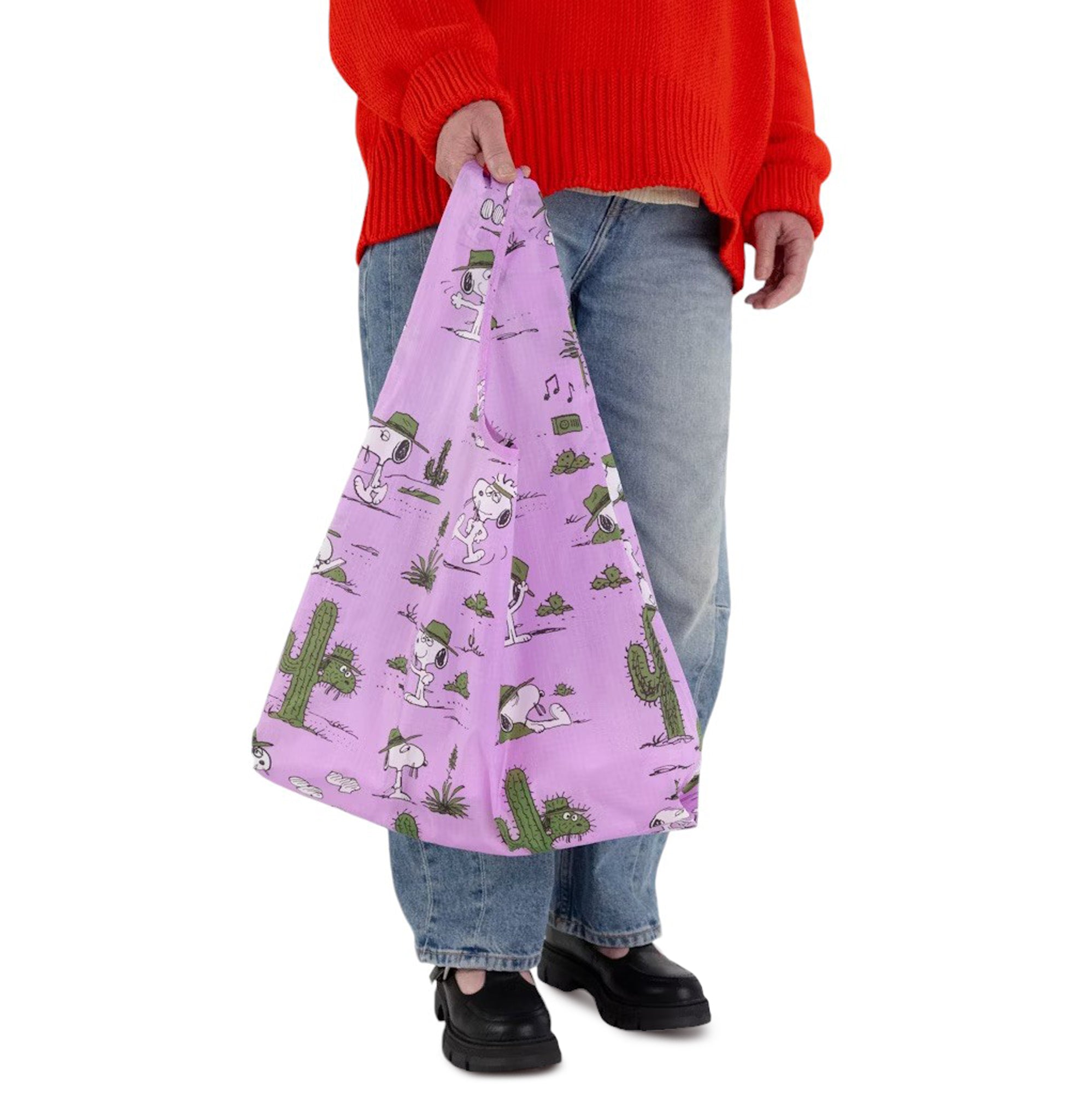 Gorgeous Pink Spike Eco-Friendly Baggu - Grab Yours Now!