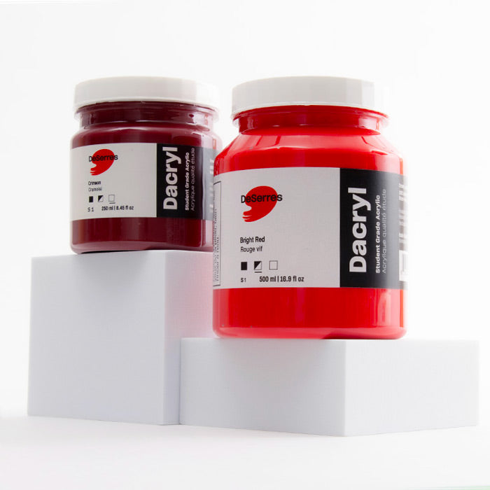 Dacryl Student Grade Acrylic: High - Viscosity Yellow Ochre - A Must - Have for Artists!