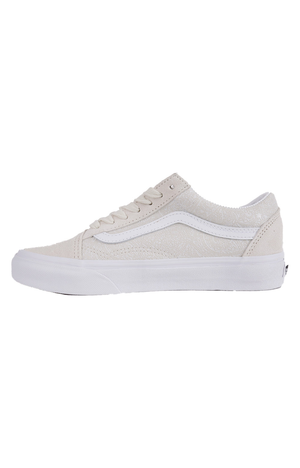 Vans Women's Princess Paisley Old Skool Shoes in Bone White - A Fashion Must-Have!