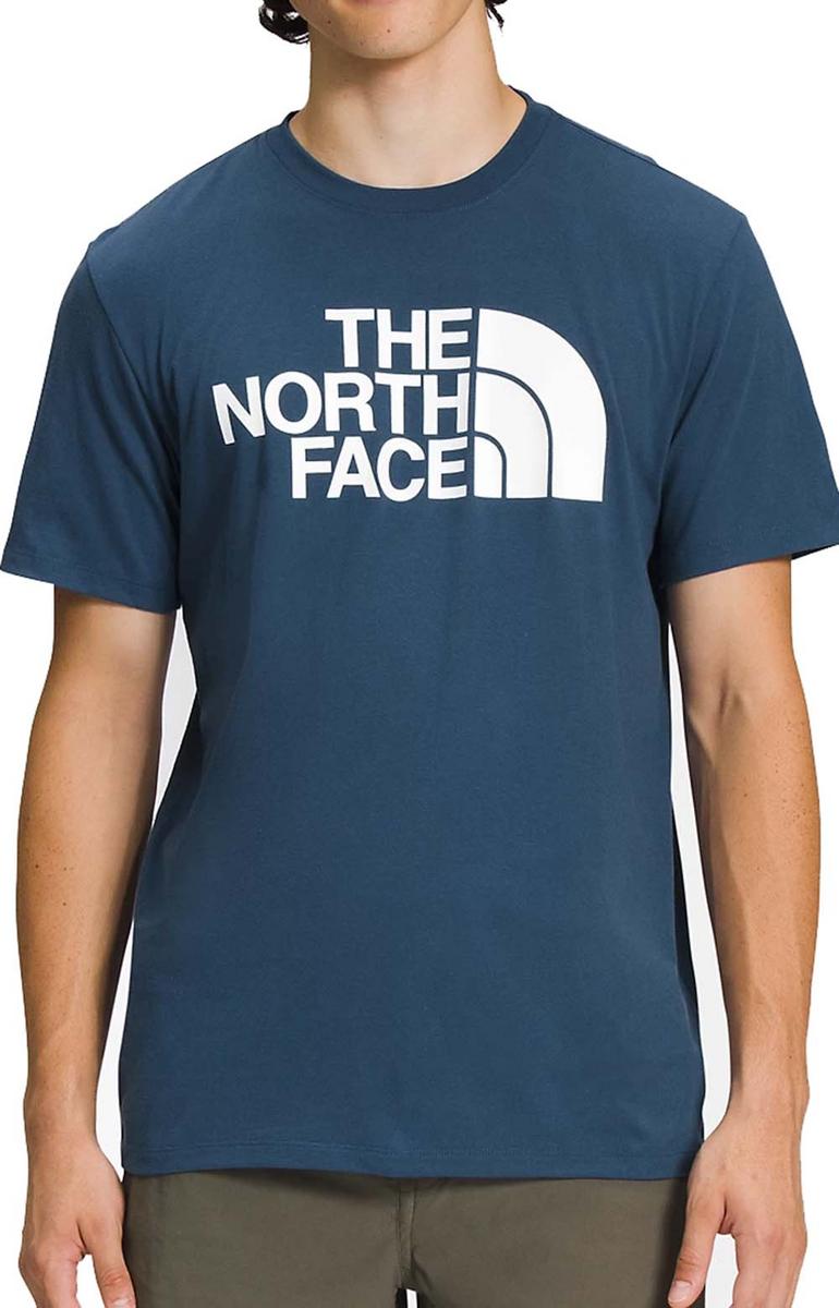 The North Face Half Dome T-Shirt in Shady Blue/TNF White