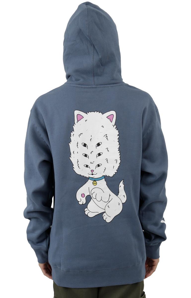 RIPNDIP Storm Blue Big Head Hoodie - A Must-Have!