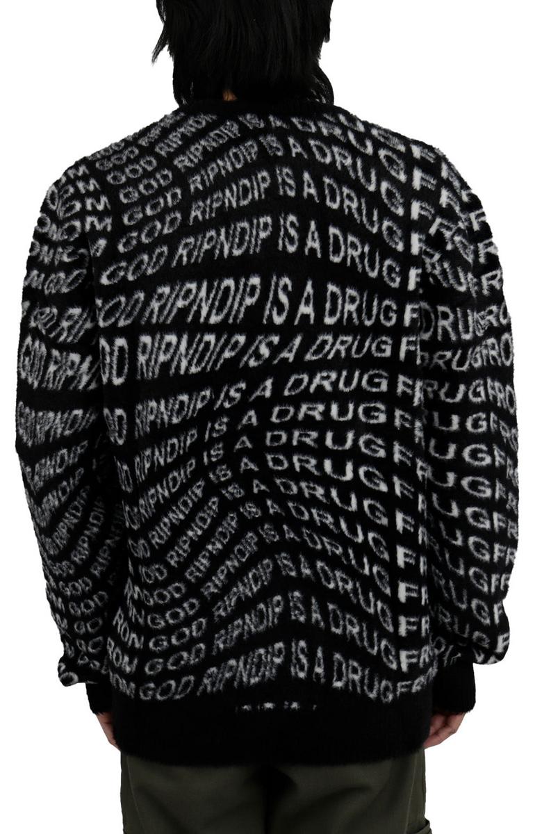 RIPNDIP's Heavenly Knit Mohair Sweater - A Divine Fashion Statement