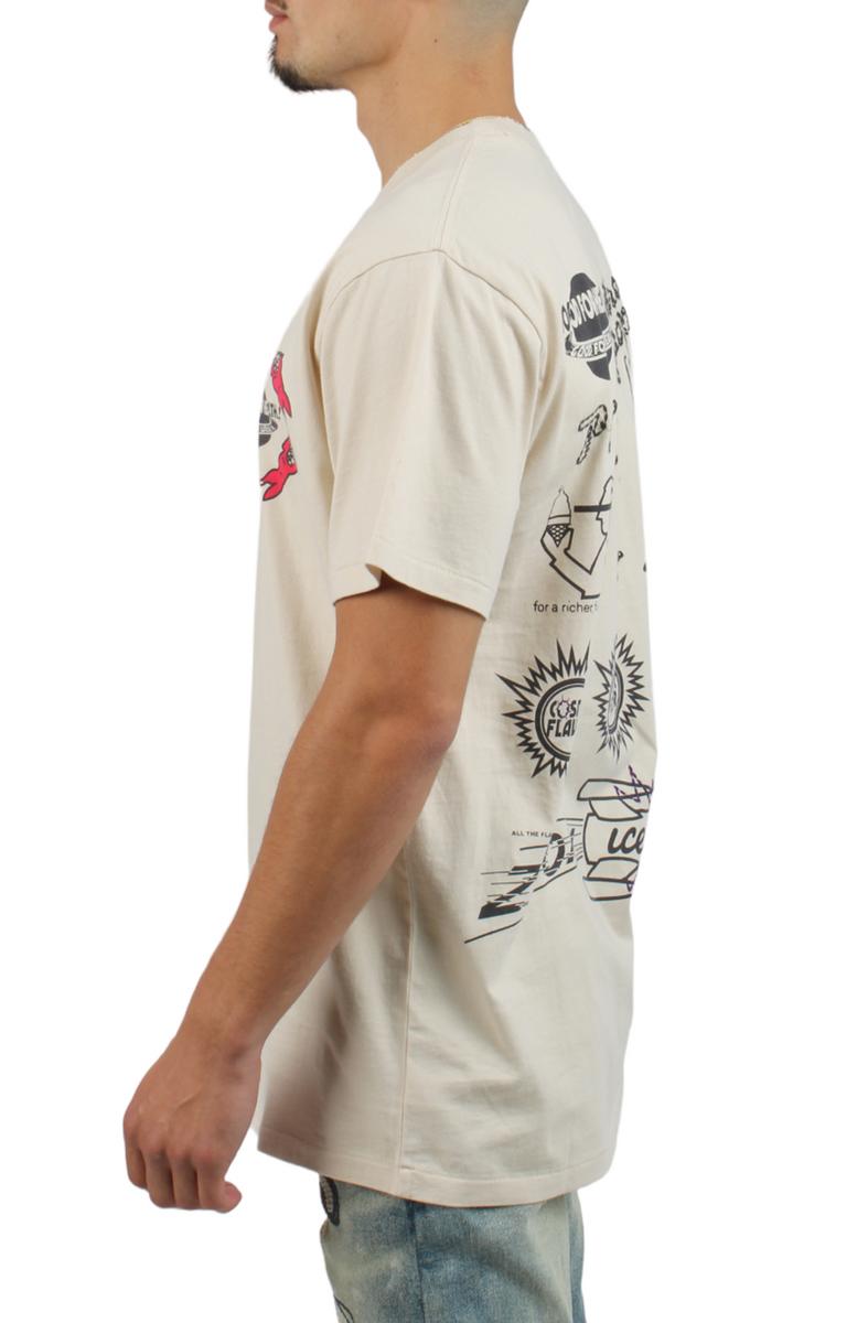 Zoom SS Knit: Trendy Urban Graphic Tee