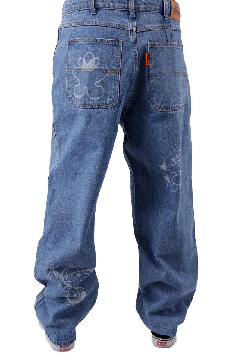 Butter Goods Jun Vintage Washed Indigo Baggy Denim Jeans - A Fashion Must-Have!