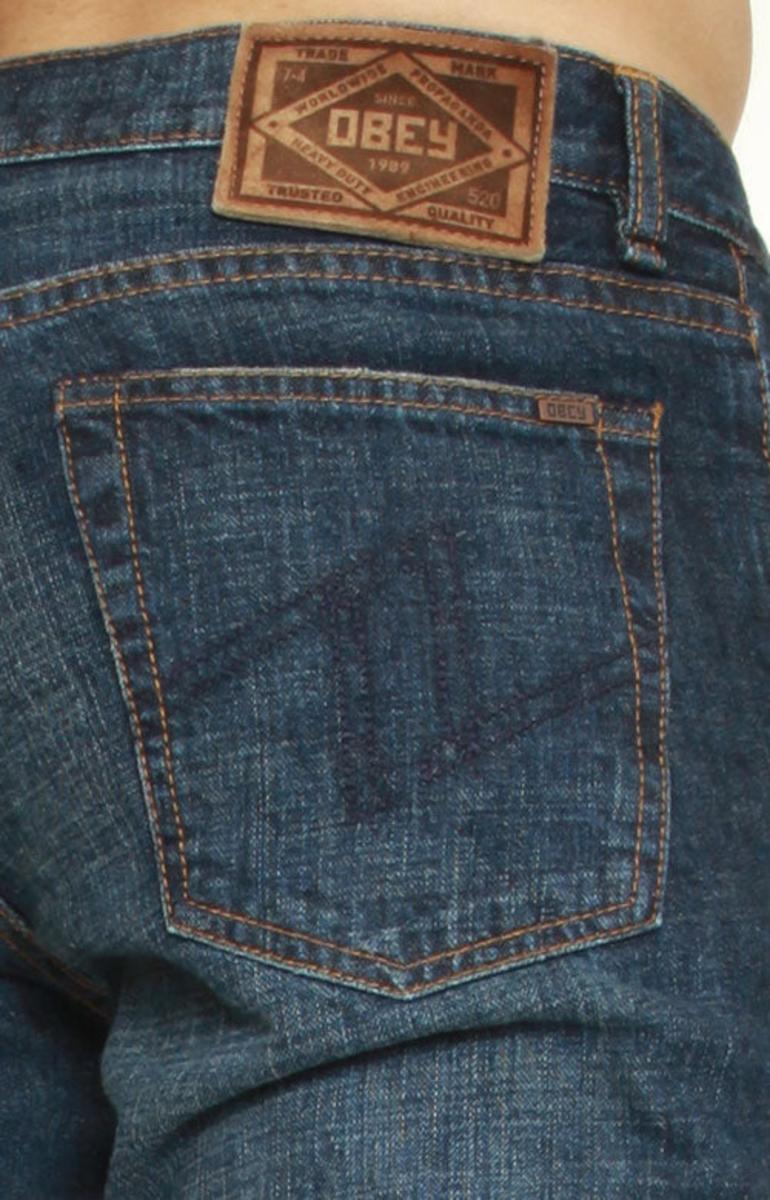 Obey's Alluring Standard Issue Regular Denim Pants