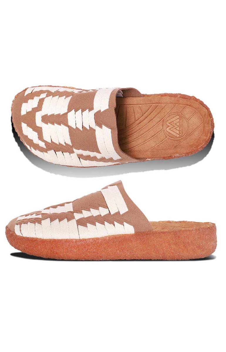 Thunderbird Walnut Suede Vegan Leather Sandals - Elevate Your Style!