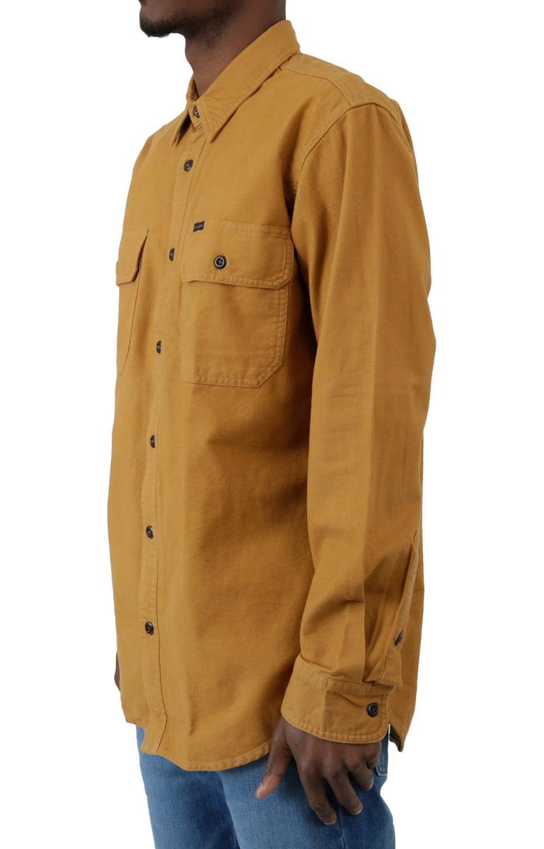 Filson's Nubuck Tan Classic Outdoor Flannel Shirt - A Timeless Essential
