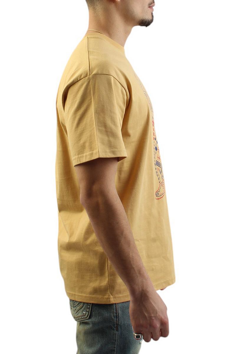 Billionaire Boys Club Space and Time Curry Yellow Graphic Knit Tee