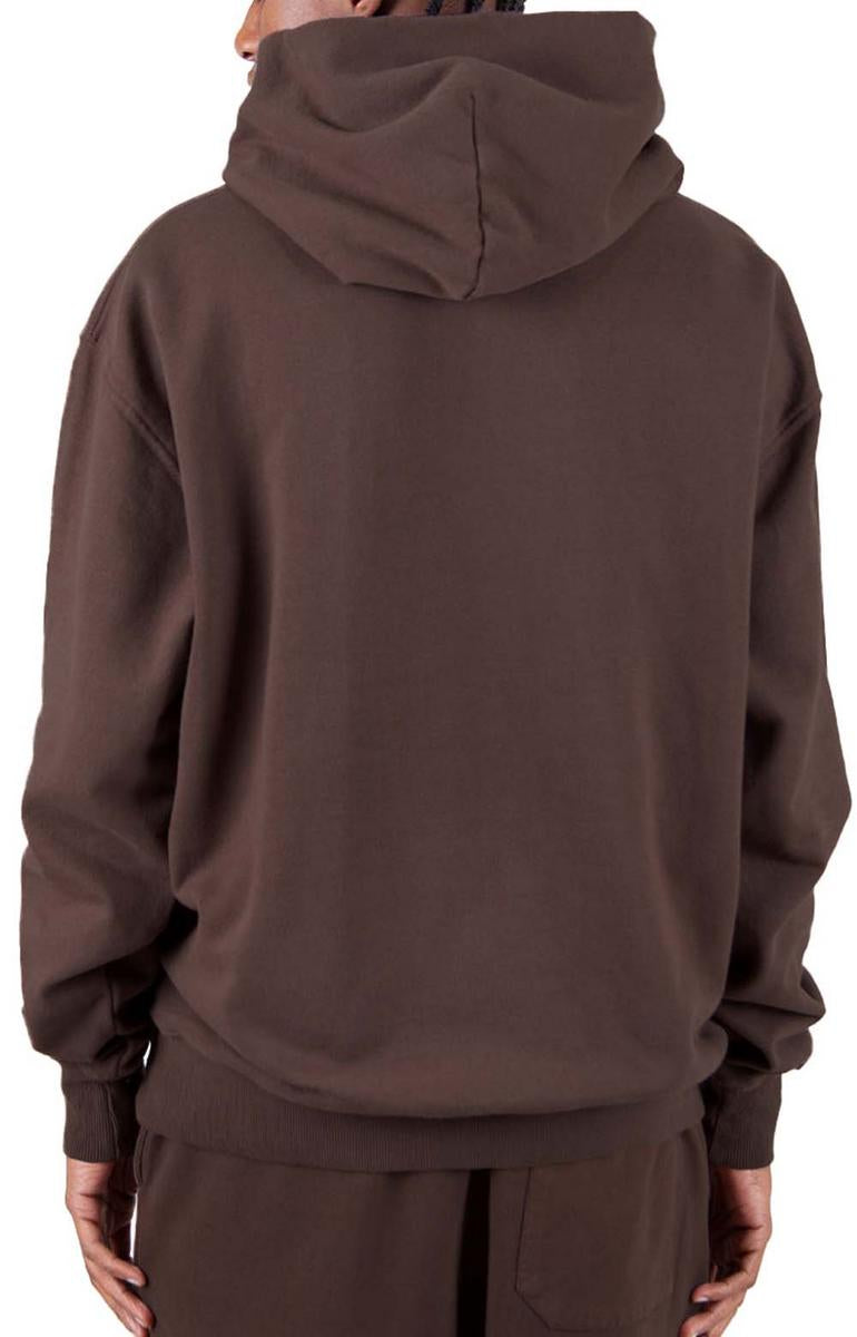 Stunning Vintage-Inspired Mocha Pullover Hoodie - Grab Yours Now!