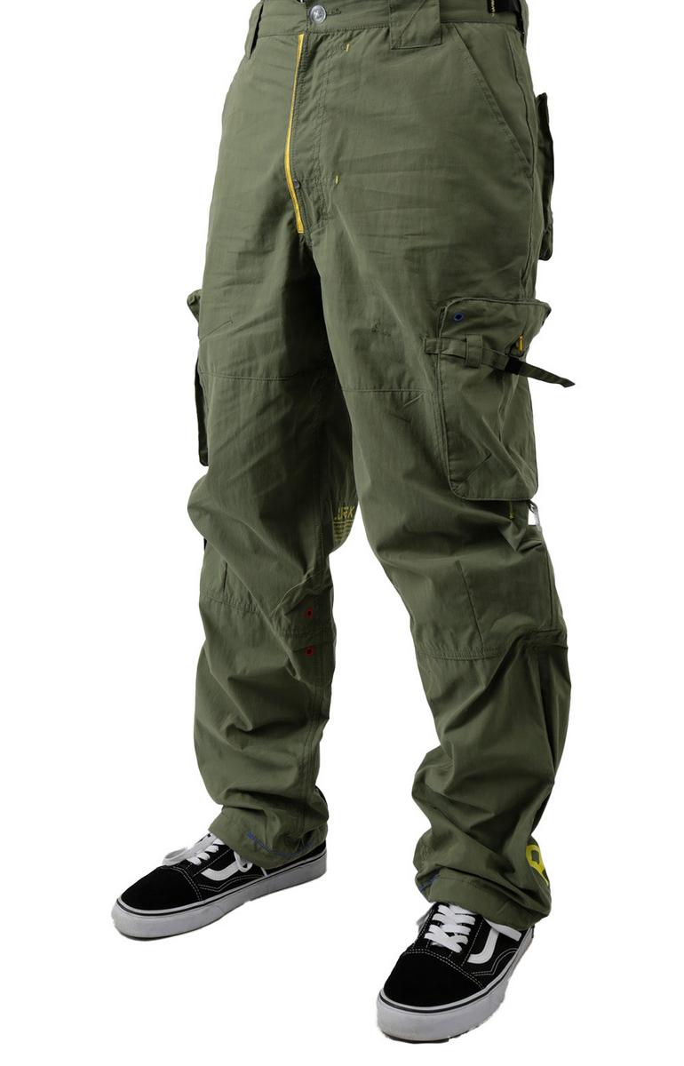 Stunning Masterpiece Utility Olive Cargo Pants