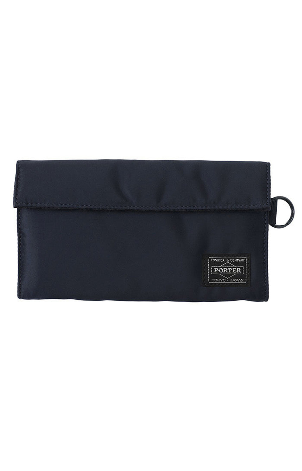 Stunning Iron Blue Tanker Long Wallet