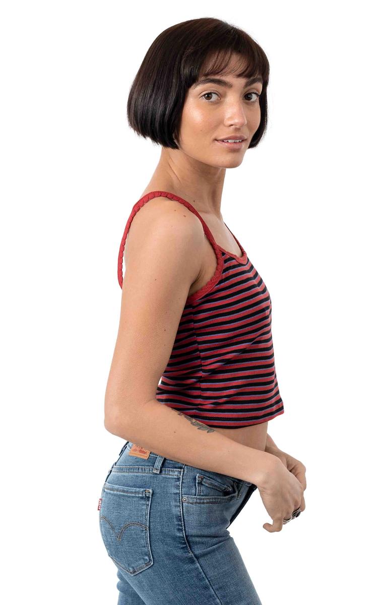 Gorgeous Hilary Tank Top in Stunning Lava Red - Grab Yours Now!