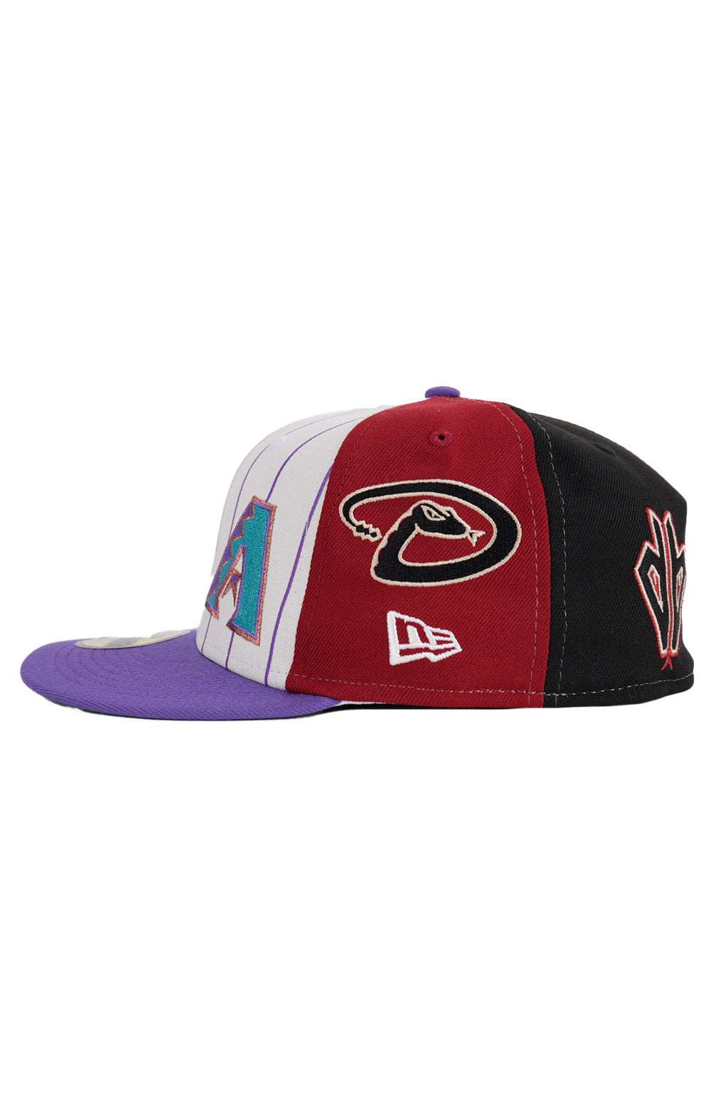 Get Your Hands on the Stunning Arizona Diamondbacks New Era 59FIFTY Logo Pinwheel Fitted Cap!