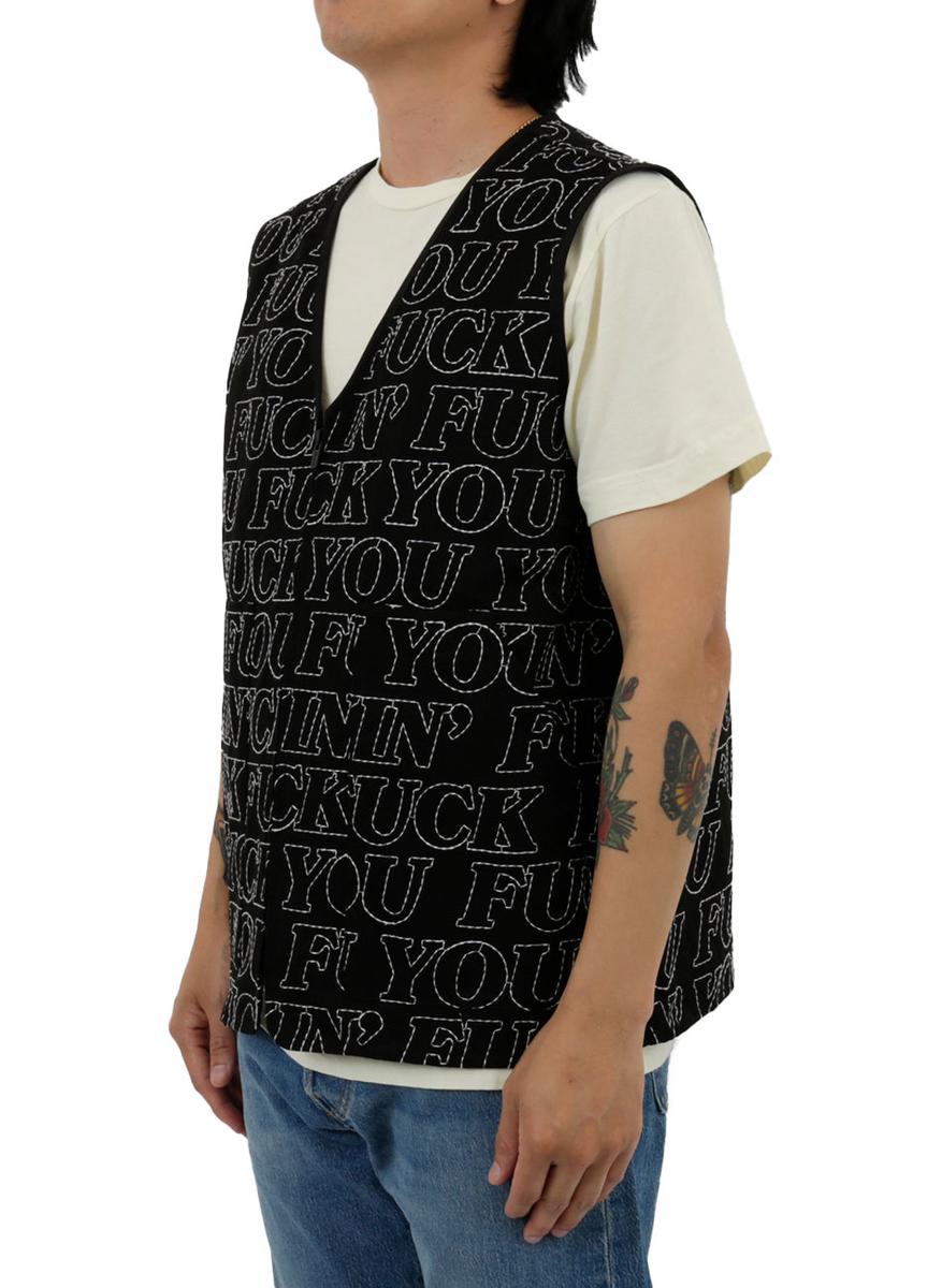 RIPNDIP Quilted Chainstitch Vest